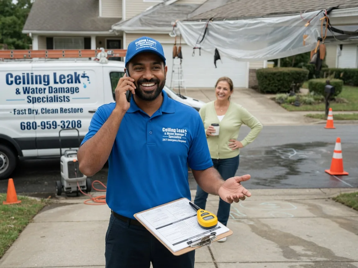 Ceiling Leak Cleanup Mansura, LA FAQs